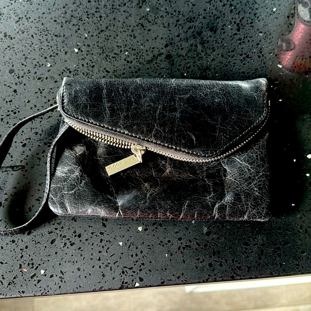 HOBO black wristlet